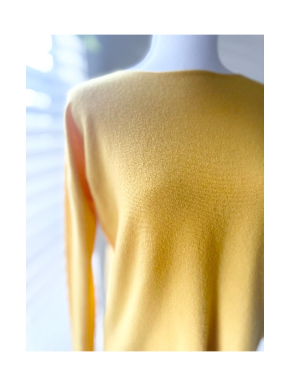 Yellow Long Sleeve Sweater - Picture 2 of 6